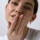 Кольцо из красного золота