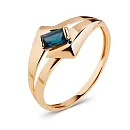 Кольцо из красного золота