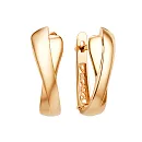 Серьги из красного золота