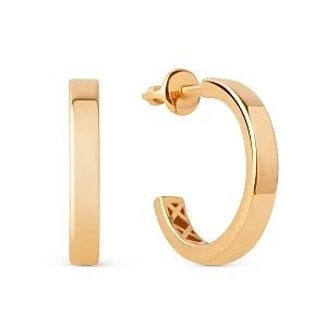 Серьги из красного золота