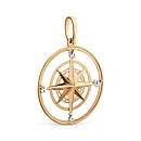 Подвеска из красного золота