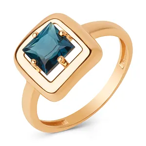 Кольцо из красного золота