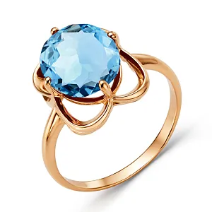 Кольцо из красного золота