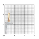 Подвеска из красного золота с бриллиантами