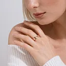 Кольцо из красного золота