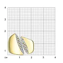 Кольцо из желтого золота с бриллиантами