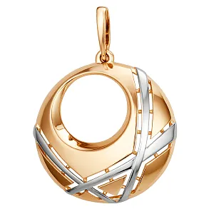 Подвеска из красного золота