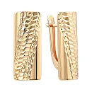 Серьги из красного золота