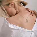 Подвеска из красного золота