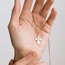 Крест из красного золота