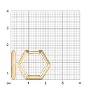 Серьги из красного золота