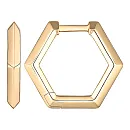 Серьги из красного золота