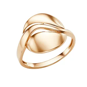 Кольцо из красного золота