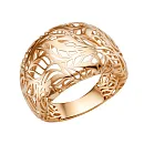 Кольцо из красного золота