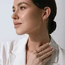 Серьги из красного золота