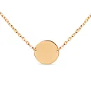 Колье из красного золота