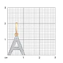 Подвеска из красного золота с бриллиантами