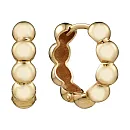 Серьги из красного золота