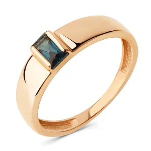 Кольцо из красного золота