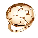 Кольцо из красного золота