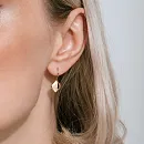 Серьги из красного золота