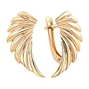 Серьги из красного золота