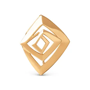 Подвеска из красного золота