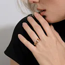 Кольцо из красного золота