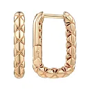 Серьги из красного золота