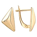 Серьги из красного золота