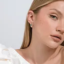 Серьги из красного золота