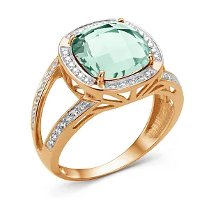 Кольцо из красного золота