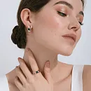 Серьги из красного золота