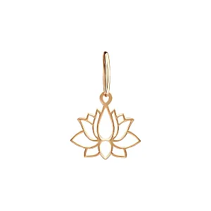 Подвеска из красного золота