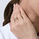 Кольцо из красного золота