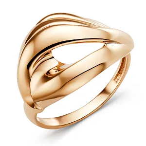 Кольцо из красного золота