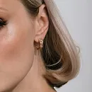 Серьги из красного золота