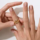 Кольцо из желтого золота