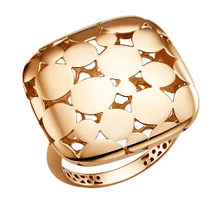 Кольцо из красного золота