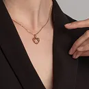 Подвеска из красного золота