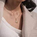 Подвеска из красного золота