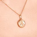 Подвеска из красного золота