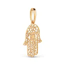 Подвеска из красного золота