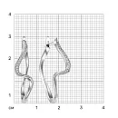 Серьги из белого золота с бриллиантами