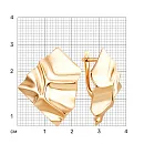 Серьги из красного золота