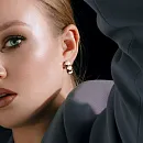 Серьги из красного золота