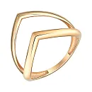 Кольцо из красного золота