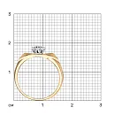 Кольцо из красного золота с бриллиантами