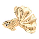 Брошь из красного золота