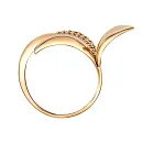 Кольцо из красного золота